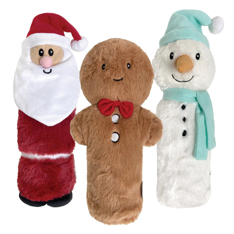 fouFIT Holiday Cuddle Plush Cruncher