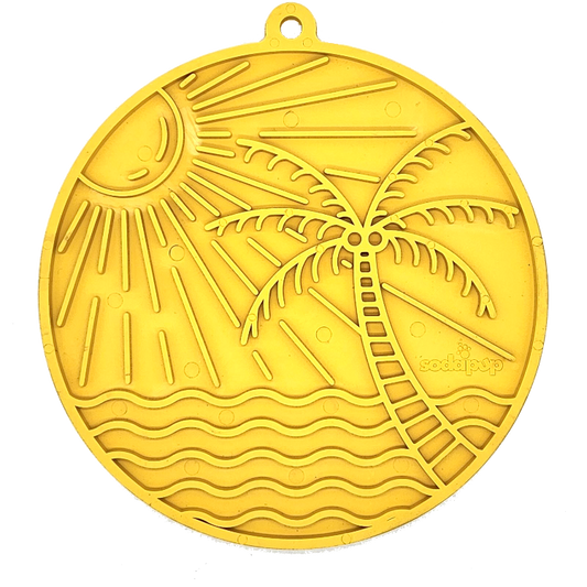 Sun n' Sea eMat Enrichment Lick Mat With Suction Cups