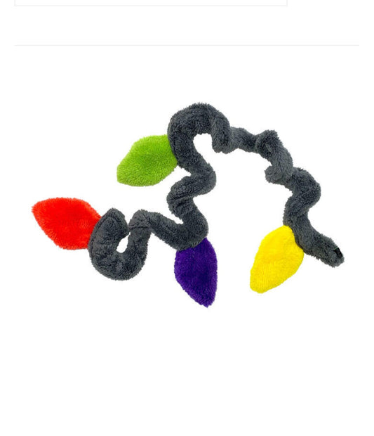 Duraplush Holiday - Springy String of Lights-Medium