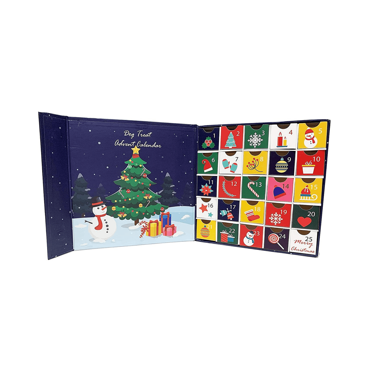 Midlee Christmas Advent Treat Box Only (Empty)