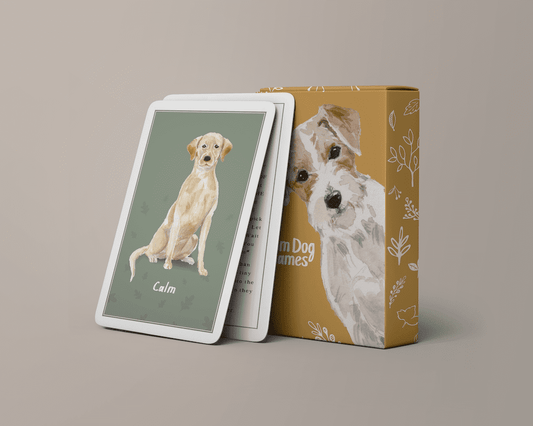 Dog Games, Puzzles & Enrichment Card Deck