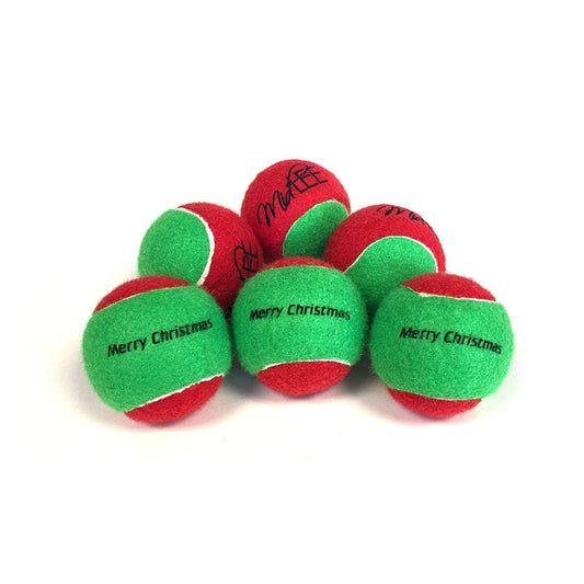 Midlee Merry Christmas Dog Tennis Balls