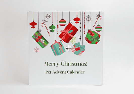 Midlee 12-Day FILLED Christmas Advent Calendar for Cats